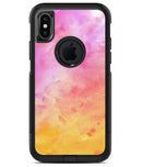 Pink 9739 Absorbed Watercolor Texture - iPhone X OtterBox Case & Skin Kits