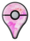 Pink 97 Absorbed Watercolor Texture Pokémon GO Plus Vinyl Protective Decal Skin Kit