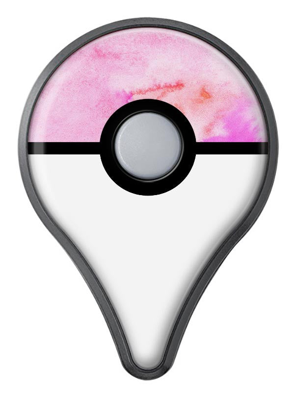 Pink 97 Absorbed Watercolor Texture Pokémon GO Plus Vinyl Protective Decal Skin Kit