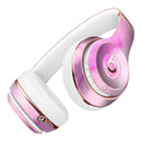 Pink 97 Absorbed Watercolor Texture Full-Body Skin Kit for the Beats by Dre Solo 3 Wireless Headphones