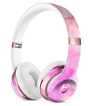 Pink 97 Absorbed Watercolor Texture Full-Body Skin Kit for the Beats by Dre Solo 3 Wireless Headphones