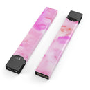 Pink 97 Absorbed Watercolor Texture - Premium Decal Protective Skin-Wrap Sticker compatible with the Juul Labs vaping device