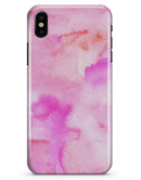 Pink 97 Absorbed Watercolor Texture - iPhone X Clipit Case