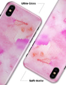 Pink 97 Absorbed Watercolor Texture - iPhone X Clipit Case