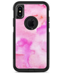 Pink 97 Absorbed Watercolor Texture - iPhone X OtterBox Case & Skin Kits