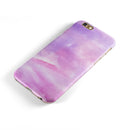 Pink 981 Absorbed Watercolor Texture iPhone 6/6s or 6/6s Plus 2-Piece Hybrid INK-Fuzed Case