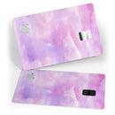 Pink 981 Absorbed Watercolor Texture - Premium Protective Decal Skin-Kit for the Apple Credit Card