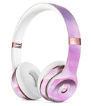 Pink 981 Absorbed Watercolor Texture Full-Body Skin Kit for the Beats by Dre Solo 3 Wireless Headphones