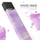 Pink 981 Absorbed Watercolor Texture - Premium Decal Protective Skin-Wrap Sticker compatible with the Juul Labs vaping device