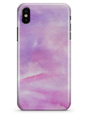 Pink 981 Absorbed Watercolor Texture - iPhone X Clipit Case