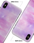 Pink 981 Absorbed Watercolor Texture - iPhone X Clipit Case