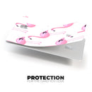 Pink All Over Flamingos - Premium Protective Decal Skin-Kit for the Apple Credit Card