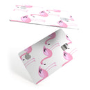 Pink All Over Flamingos - Premium Protective Decal Skin-Kit for the Apple Credit Card