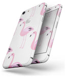 Pink All Over Flamingos - Skin-kit for the iPhone 8 or 8 Plus