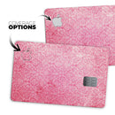 Pink All Over Pattern Of Luxury - Premium Protective Decal Skin-Kit for the Apple Credit Card