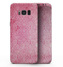 Pink All Over Pattern Of Luxury - Samsung Galaxy S8 Full-Body Skin Kit
