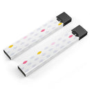 Pink And Yellow Descending Droplets - Premium Decal Protective Skin-Wrap Sticker compatible with the Juul Labs vaping device