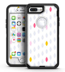 Pink And Yellow Descending Droplets - iPhone 7 Plus/8 Plus OtterBox Case & Skin Kits