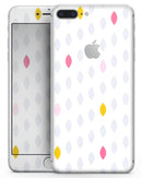 Pink And Yellow Descending Droplets - Skin-kit for the iPhone 8 or 8 Plus