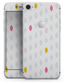 Pink And Yellow Descending Droplets - Skin-kit for the iPhone 8 or 8 Plus