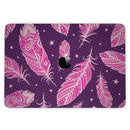 MacBook Pro with Touch Bar Skin Kit - Pink_Aztec_Feather_Galore-MacBook_13_Touch_V3.jpg?