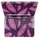 MacBook Pro with Touch Bar Skin Kit - Pink_Aztec_Feather_Galore-MacBook_13_Touch_V4.jpg?