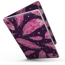 MacBook Pro with Touch Bar Skin Kit - Pink_Aztec_Feather_Galore-MacBook_13_Touch_V6.jpg?