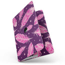 MacBook Pro with Touch Bar Skin Kit - Pink_Aztec_Feather_Galore-MacBook_13_Touch_V7.jpg?