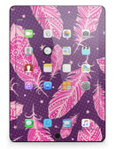 Pink Aztec Feather Galore - iPad Pro 97 - View 8.jpg