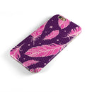 Pink Aztec Feather Galore iPhone 6/6s or 6/6s Plus 2-Piece Hybrid INK-Fuzed Case