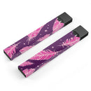 Pink Aztec Feather Galore - Premium Decal Protective Skin-Wrap Sticker compatible with the Juul Labs vaping device