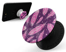Pink Aztec Feather Galore - Skin Kit for PopSockets and other Smartphone Extendable Grips & Stands