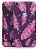 Pink Aztec Feather Galore - Skin-kit for the iPhone 8 or 8 Plus