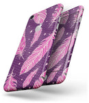 Pink Aztec Feather Galore - Skin-kit for the iPhone 8 or 8 Plus