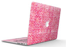 Pink Basic Watercolor Chevron Pattern - MacBook Air Skin Kit