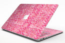 Pink Basic Watercolor Chevron Pattern - MacBook Air Skin Kit