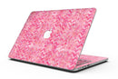Pink Basic Watercolor Chevron Pattern - MacBook Pro with Retina Display Full-Coverage Skin Kit