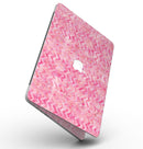 Pink Basic Watercolor Chevron Pattern - MacBook Pro with Retina Display Full-Coverage Skin Kit