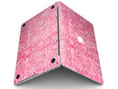 Pink Basic Watercolor Chevron Pattern - MacBook Pro with Retina Display Full-Coverage Skin Kit