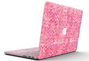 Pink Basic Watercolor Chevron Pattern - MacBook Pro with Retina Display Full-Coverage Skin Kit