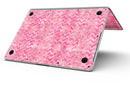 Pink Basic Watercolor Chevron Pattern - MacBook Pro with Retina Display Full-Coverage Skin Kit