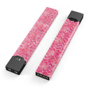 Pink Basic Watercolor Chevron Pattern - Premium Decal Protective Skin-Wrap Sticker compatible with the Juul Labs vaping device