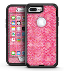 Pink Basic Watercolor Chevron Pattern - iPhone 7 Plus/8 Plus OtterBox Case & Skin Kits