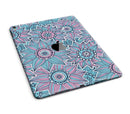 Pink & Blue Flowered Pattern - iPad Pro 97 - View 5.jpg
