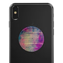 Pink & Blue Grunge Wood Planks - Skin Kit for PopSockets and other Smartphone Extendable Grips & Stands