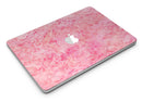 Pink Damask v2 Watercolor Pattern - MacBook Air Skin Kit
