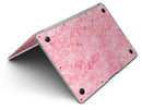 Pink Damask v2 Watercolor Pattern - MacBook Air Skin Kit