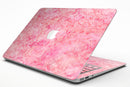 Pink Damask v2 Watercolor Pattern - MacBook Air Skin Kit
