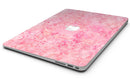 Pink Damask v2 Watercolor Pattern - MacBook Air Skin Kit