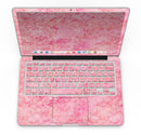 Pink Damask v2 Watercolor Pattern - MacBook Pro with Retina Display Full-Coverage Skin Kit